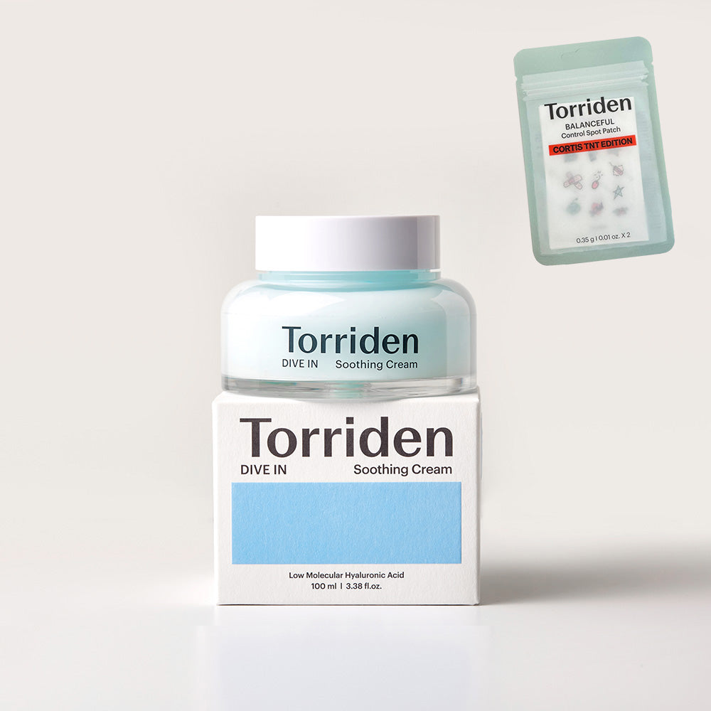 桃瑞丹 5D微分子玻尿酸保濕舒緩凝霜 & CORTIS TNT EDITION 5D積雪草高效舒緩痘痘貼 (20入)