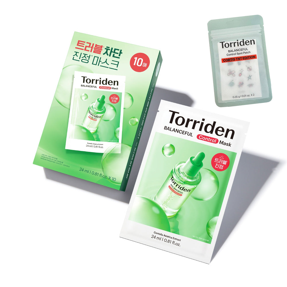 桃瑞丹 5D積雪草高效舒緩修護面膜 (10入) & CORTIS TNT EDITION 5D積雪草高效舒緩痘痘貼 (20入)